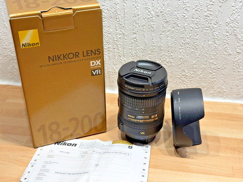 Nikon nikkor 18 200 mm - nikon,