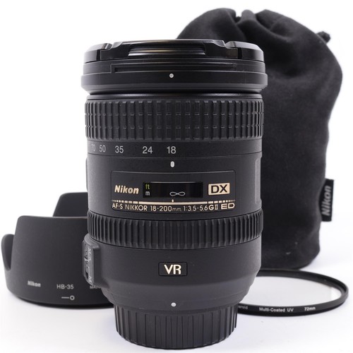 Nikon obiettivo 200 mm - obiettivo, 18-200